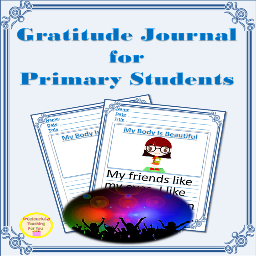 Gratitude Journal for Primary Students