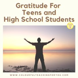 A Simple Way to Teach About the Things to be Grateful for as a Teenager