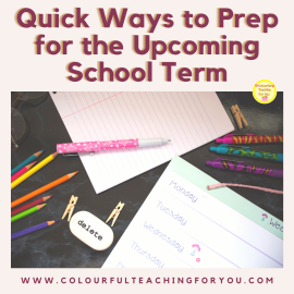 Quick Ways to Prep for the Upcoming School Term