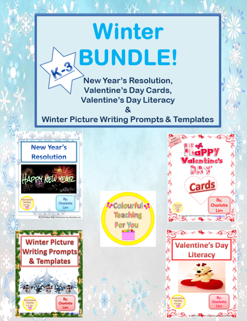 Winter Activities Bundle for Kindergarten to Grade 3